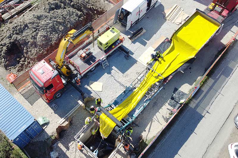 合川管道紫外光固化修复的步骤是怎样的？